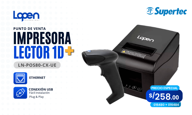 Impresora de punto de venta. Impresora térmica para recibo