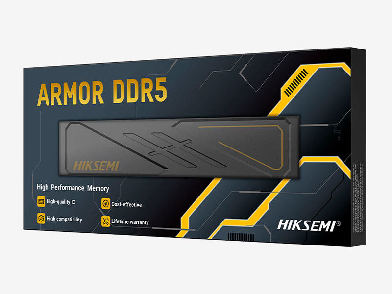 MEMORIA RAM HIKSEMI 16GB DDR5 5600MHZ ARMOR