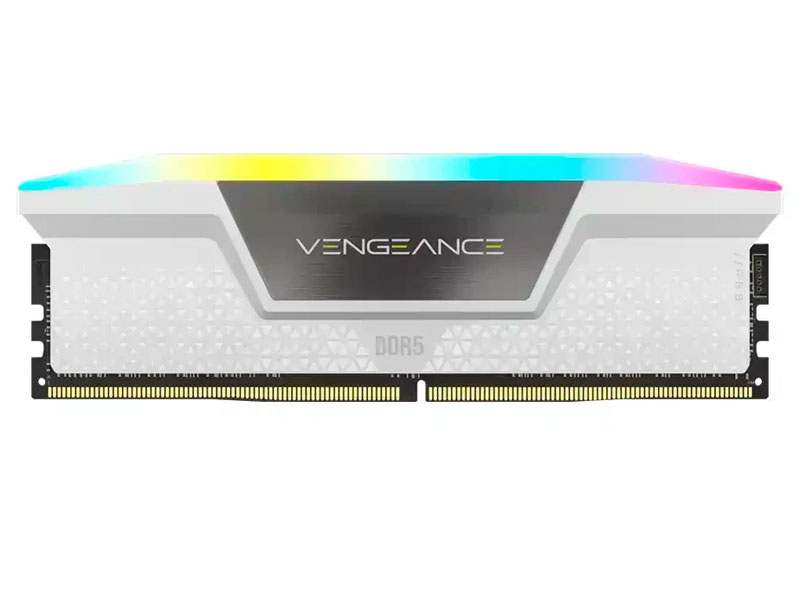MEMORIA CORSAIR VENGEANCE 32GB(2X16GB) 5600MHZ DDR5 RGB CMH32GX5M2B5600C40W