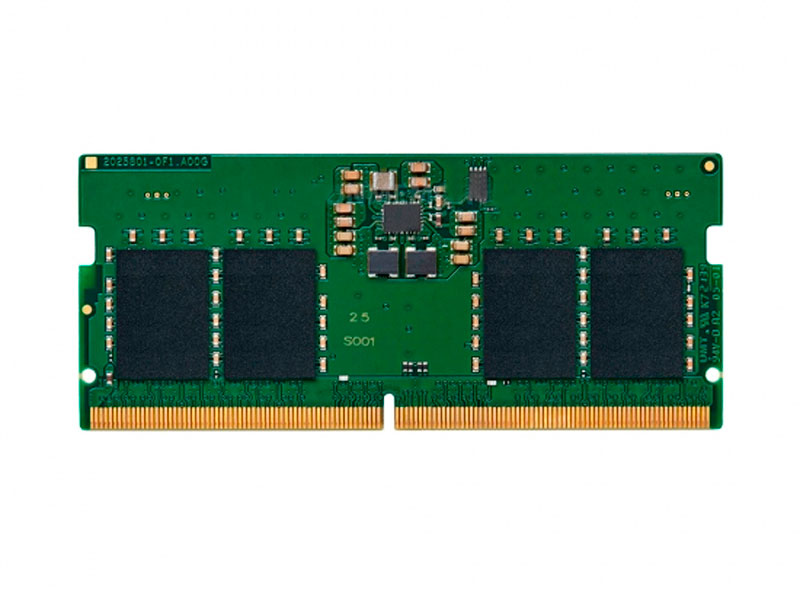 MEMORIA RAM KINGSTON 16GB SODIMM DDR5 4800MHZ PC4-38400 CL40 1.1V KCP548SS8-16