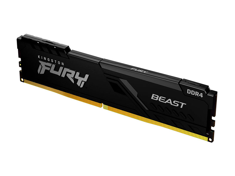 MEMORIA RAM KINGSTON FURY BEAST DDR4 8GB 3200MHZ KF432C16BB/8WP