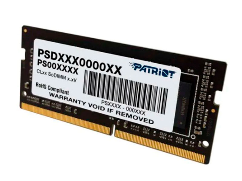 MEMORIA PATRIOT SIGNATURE LINE 16GB DDR4 3200MHZ  SODIMM PSD416GG32002S