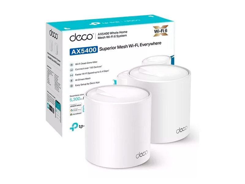 MESH TP-LINK DECO-X60-2 AX5400 WI-FI 6 2-PACK