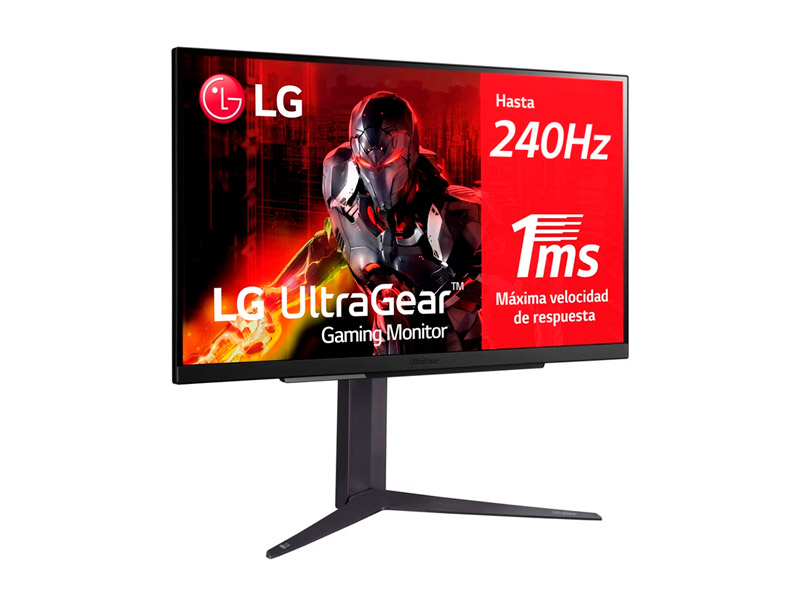 MONITOR LG  IPS GAMING 27GR83Q-B 240HZ/ 1MS/ 2K/ QHD/ 27