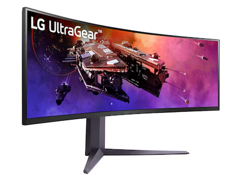 MONITOR LG GAMING 45GR75DC-B UltraGear/ CURVO/ DQHD/ 200HZ/ 1MS/ 44.5"