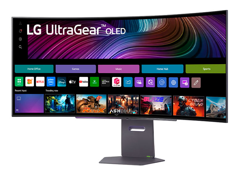 MONITOR LG GAMING UltraGear 45GX90SA-B 45" CURVO WQHD 240HZ/ 0.03MS