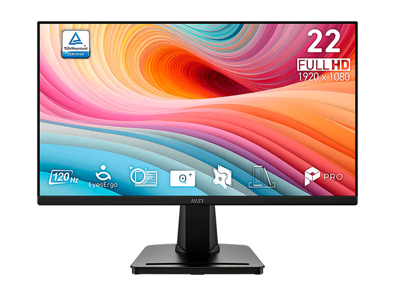 MONITOR MSI PRO MP225 E12VL FHD 22/ 120HZ/ 1MS 