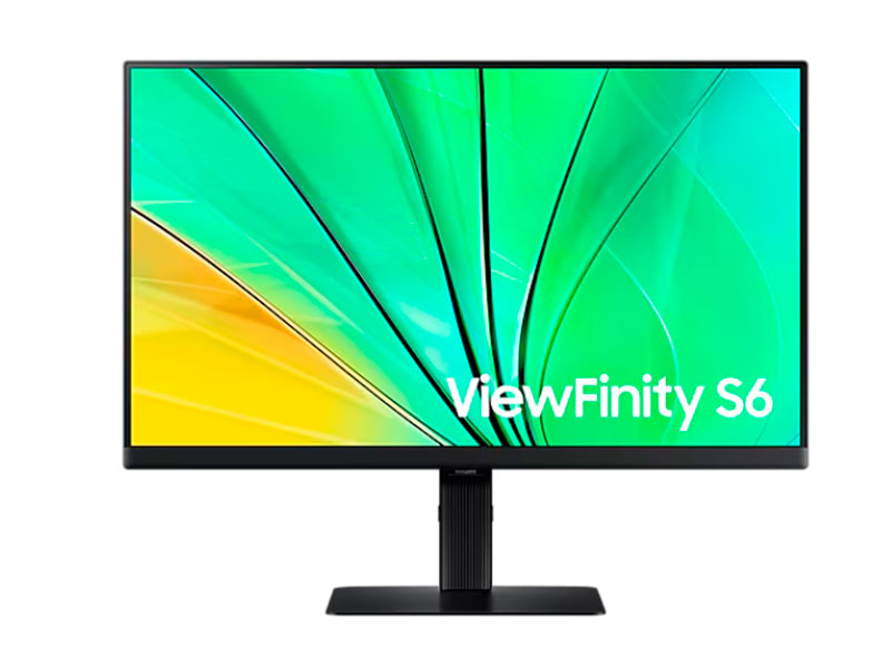 MONITOR SAMSUNG LED LS24D600EALXPE VIEWFINITY S6 100HZ/ 5MS/ HDMII/ DP/ 2560X1440/ 24