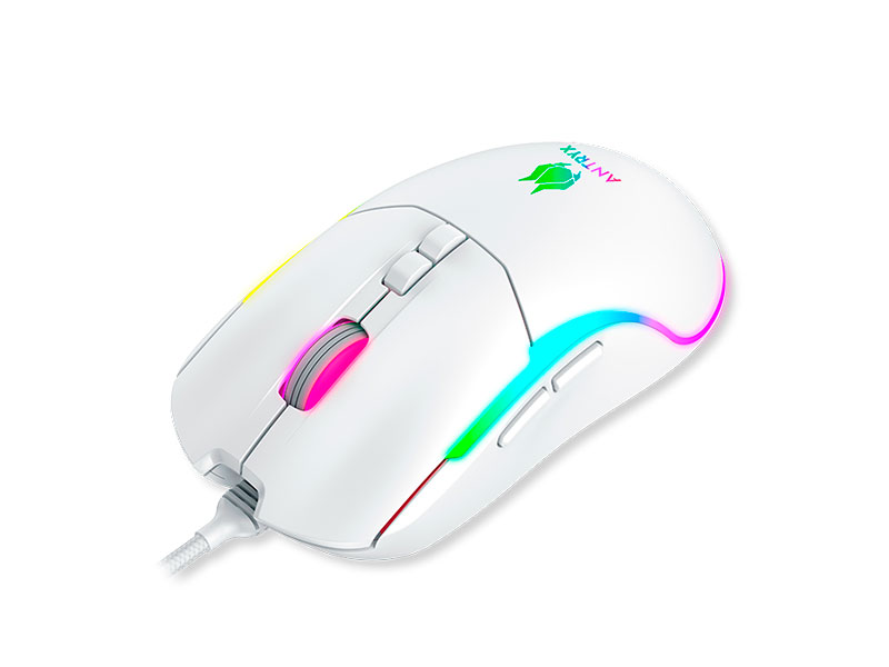 MOUSE ANTRYX GAMING RGM-M760WE USB WHITE