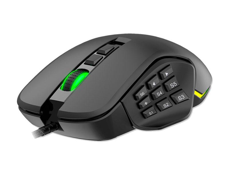MOUSE ANTRYX GAMING XCALIBUR CHROME STROM AGM-C57500K
