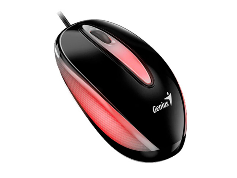 MOUSE GENIUS DX-MINI USB BLUEEYE RGB BLACK (31010025400)
