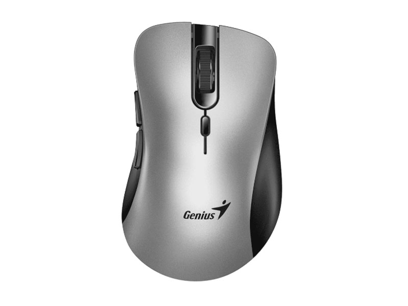 MOUSE GENIUS ERGO-8100S AI WIRELESS BLUEEYE RECARGABLE 6-BOT SILVER(31030040404)