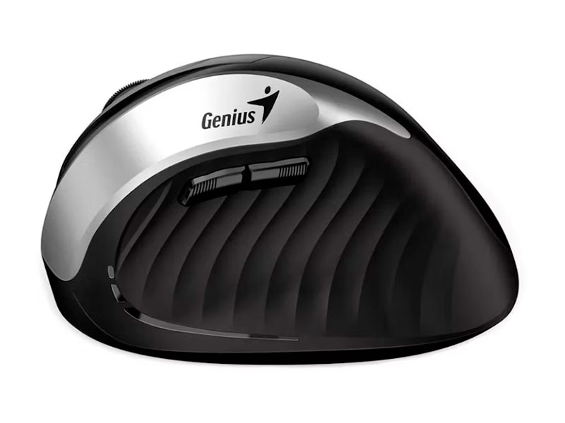 MOUSE GENIUS ERGO 8250S WIRELESS VERTICAL 6-BOT ERGONOMICO SILVER/ GREY 