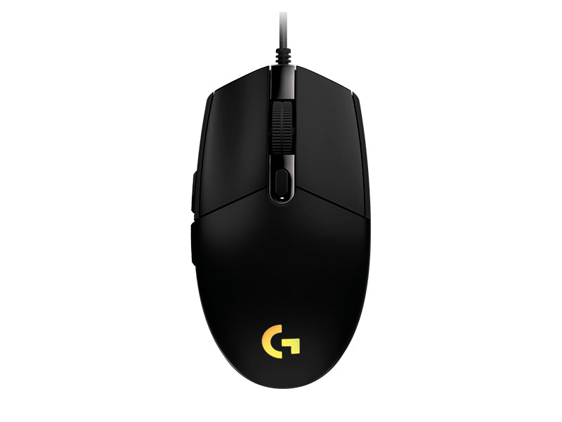MOUSE LOGITECH G203 LIGHTSYNC  OPTICAL 8000 DPI BLACK  RGB