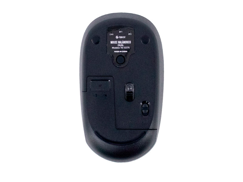 MOUSE TEROS TE-1237S BLACK WIRELES