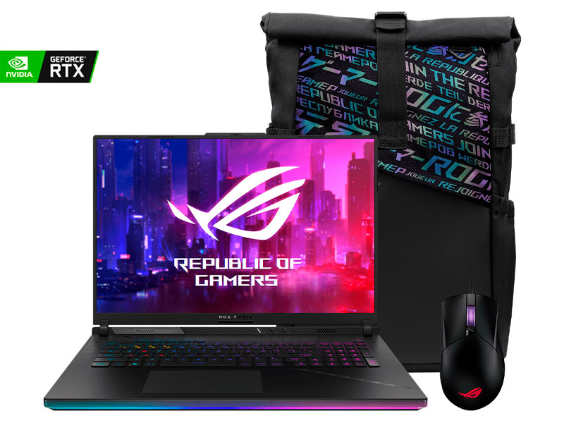 LAPTOP GAMER ASUS ROG STRIX G18 GeForce RTX™ 4070/ I9-14900HX/ SSD1TB/ 16GB/ V8GB/ W11/18