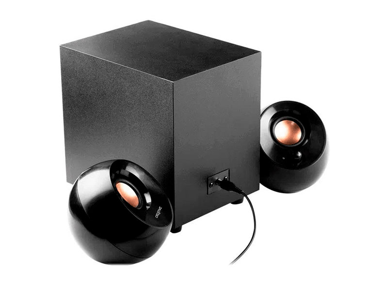 PARLANTE CREATIVE PEBBLE PLUS 2.1 USB BLACK 51MF0480AA000