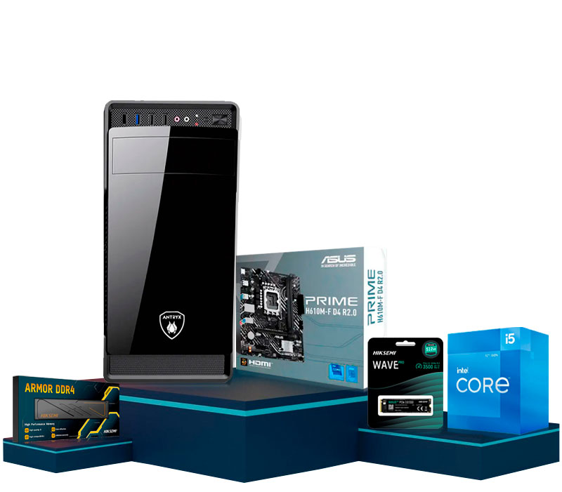 PC INTEL I5-12400/ 16GB/ SSD512GB/ FREE