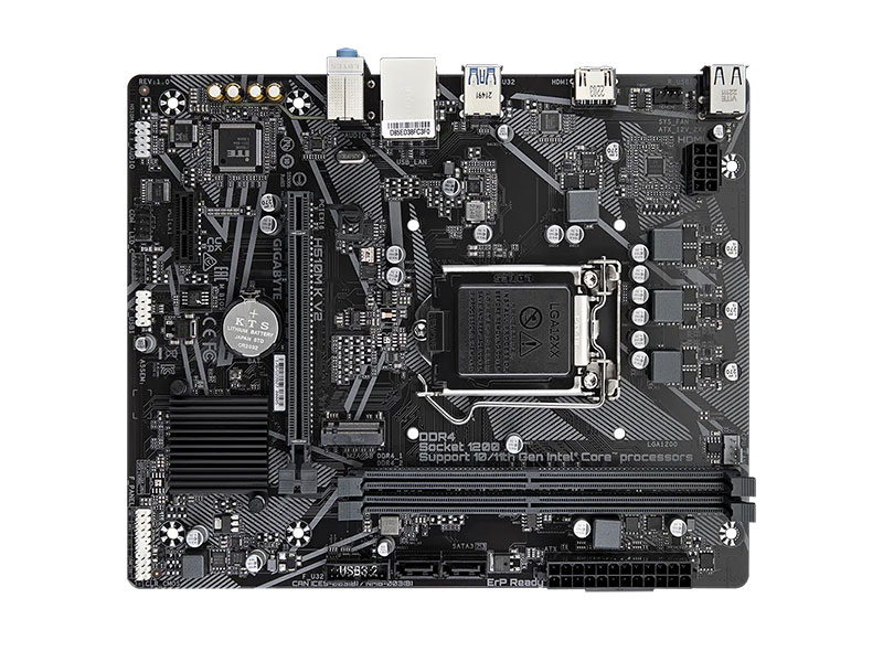 PLACA GIGABYTE H510M K V2 LGA1200 DDR4