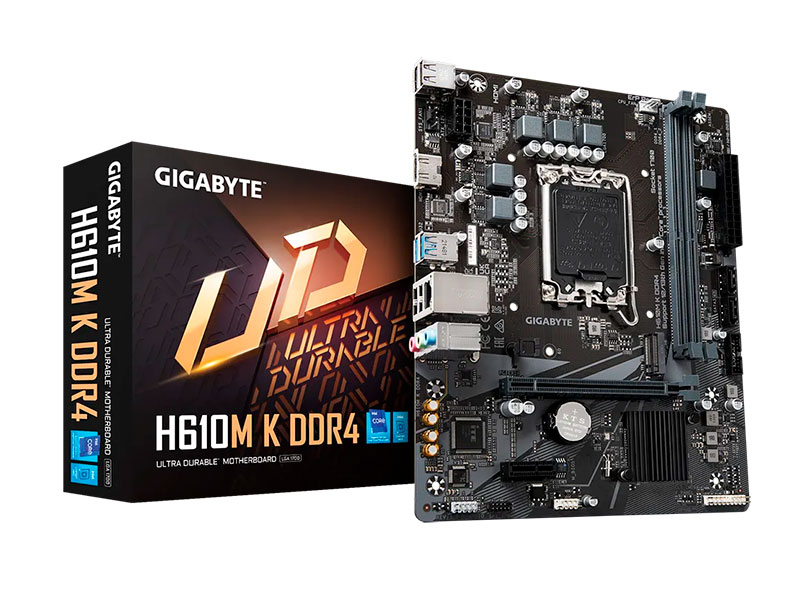 PLACA GIGABYTE H610M-K DDR4 LGA1700  MAX 64GB