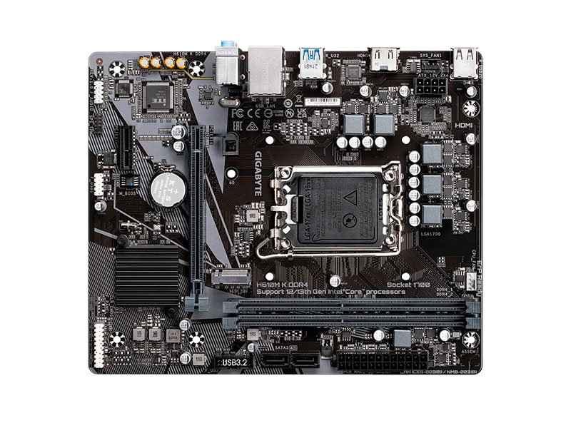 PLACA GIGABYTE H610M-K DDR4 LGA1700  MAX 64GB