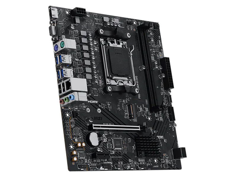 PLACA MSI PRO A620AM-B EVO AMD A620A AM5 HDMI/VGA MATX