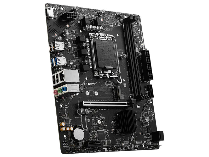 PLACA MSI PRO H610M-S LGA 1700 mATX DDR4