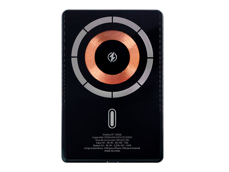 POWERBANK TEROS TE-7055D 5000MAH ULTRA SLIM