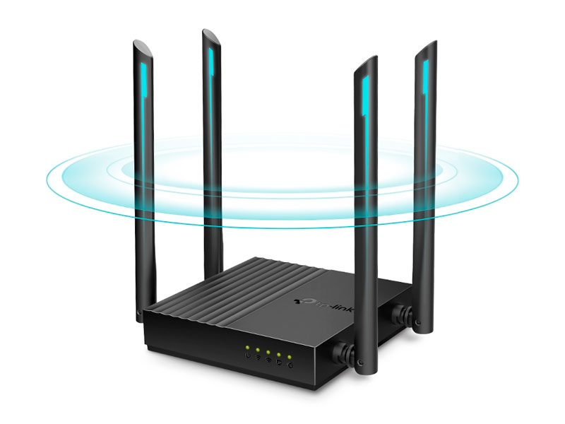 ROUTER TP-LINK ARCHER C64 1200AC MU-MIMO WIFI