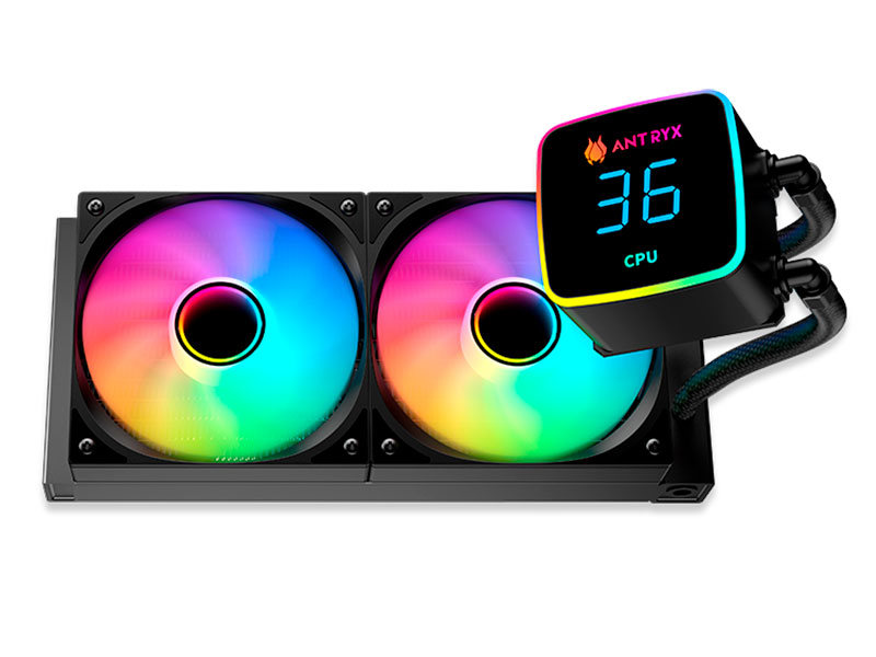 SISTEMA DE ENFRIAMIENTO LIQUIDO ANTRYX TRITON EDGE 240 ARGB AWC-TED240K
