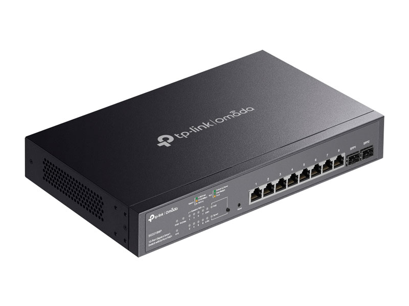 SWITCH TP-LINK OMADA SG2210MP 10PORT GIGABIT SMART 8-PORT POE+