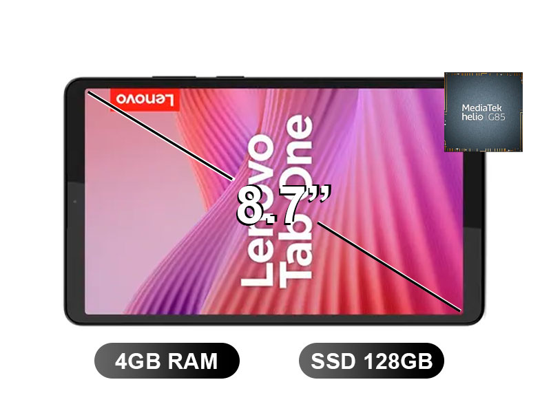TABLET LENOVO TAB ONE ZAF00190PE TB305FU/ 4GB/ 128GLG-PE-FOL/ 8.7/ WIFI
