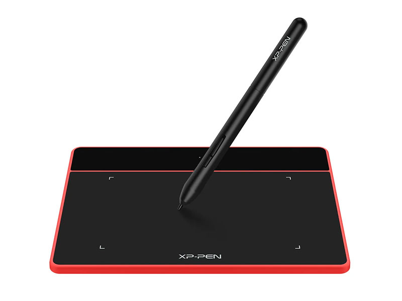 TABLETA GRAFICA XP-PEN DECO FUN S CT640-ROJO CARMIN