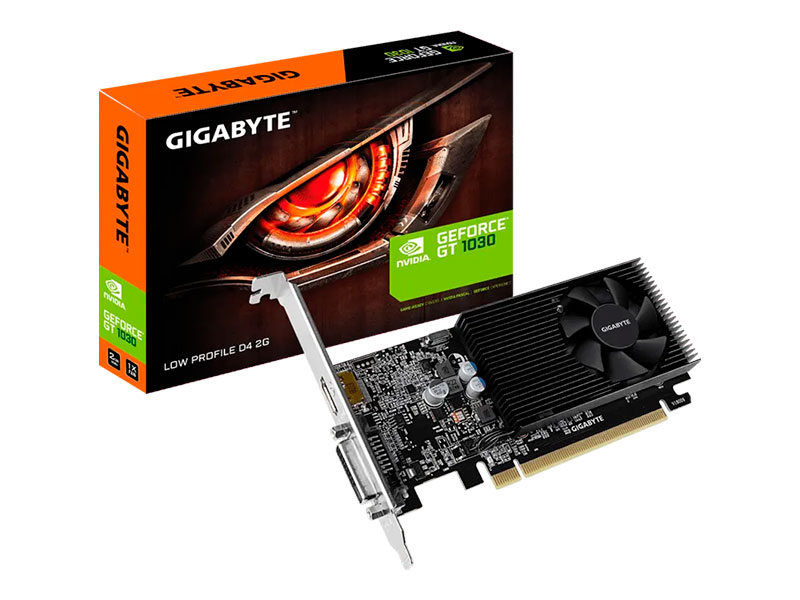 TARJETA DE VIDEO GIGABYTE 2GB GT1030 GDDR4 64BIT GV-N1030D4-2GL