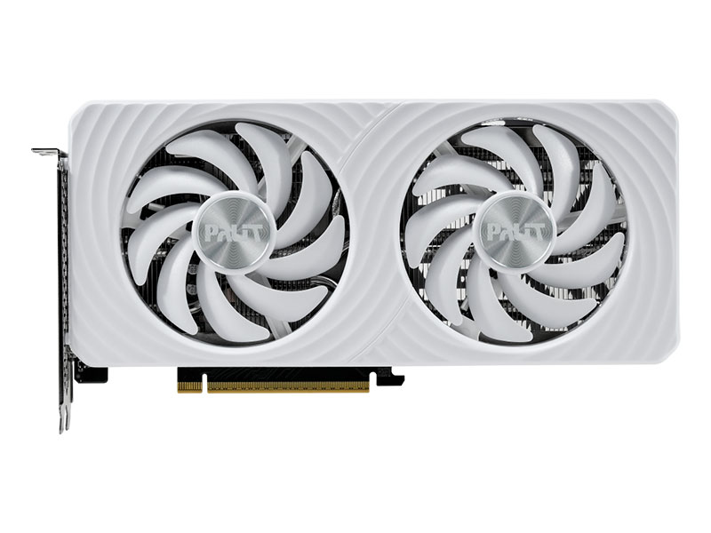 TARJETA DE VIDEO PALIT INFINITY 2 RTX5060 8GB OC  GDDR7 128BIT 3-DP HDMI WHITE