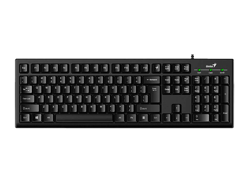 TECLADO GENIUS SMART KB-100 USB SP BLACK 31300005401