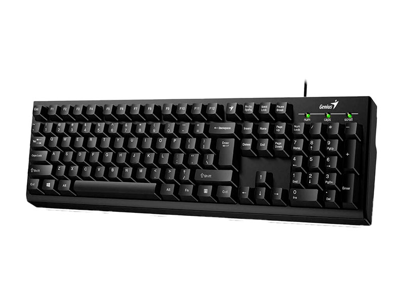 TECLADO GENIUS SMART KB-100 USB SP BLACK 31300005401