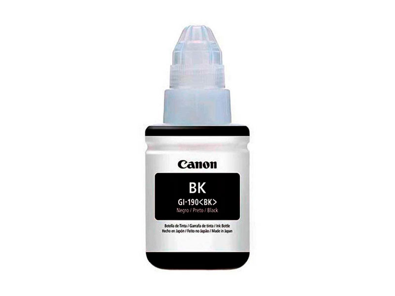TINTA CANON  GI-190BK P/G3100/G2100 NEGRO