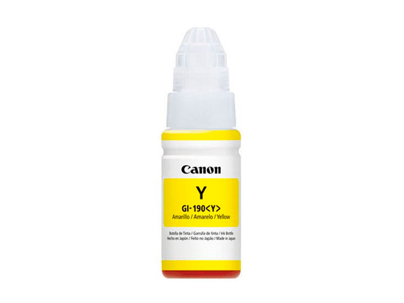 TINTA CANON GI-190Y P/G3100/G2100 YELLOW