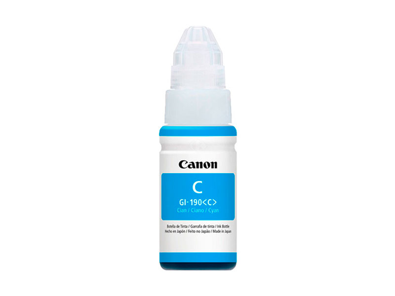 TINTA CANON  GI-190C P/G3100/G2100 CYAN