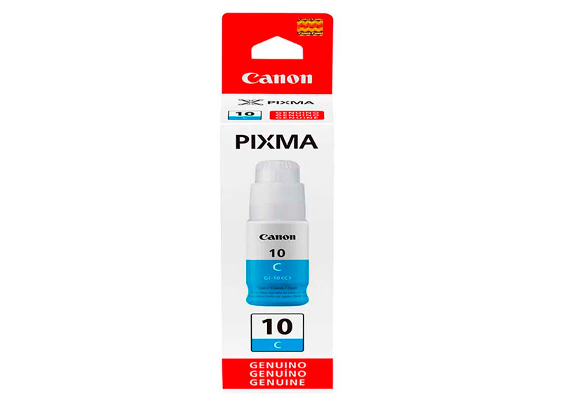 TINTA CANON GI-10C CYAN P/G510/G5011/G6010/G6011