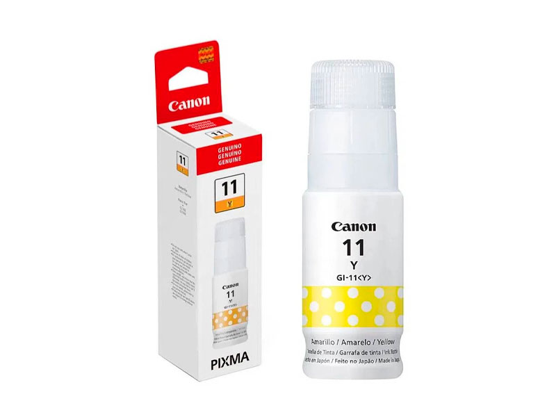 TINTA CANON GI-11Y  P/ G2160/ G3160 YELLOW