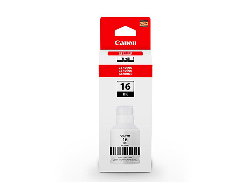 TINTA CANON GI-16BK BLACK P/ GX6010/ GX7010