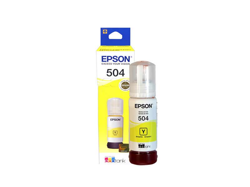 BOTELLA DE TINTA EPSON T504420 AMARILLO