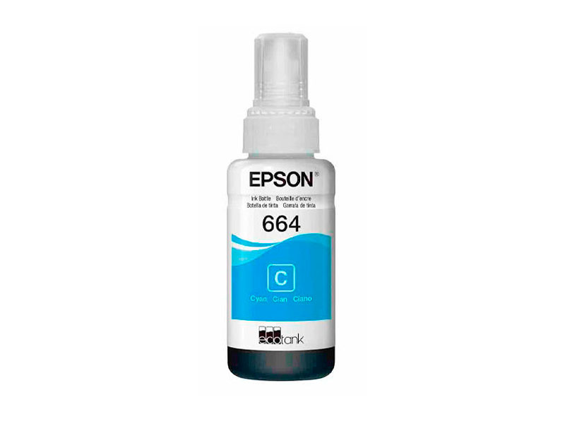 TINTA EPSON T664220 CYAN P/ L350/ L210