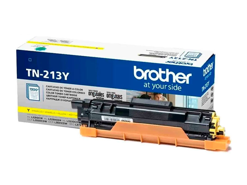 TONER BROTHER TN-213Y YELLOW 1300PG. P/ HL3270 /L3551 / L3750
