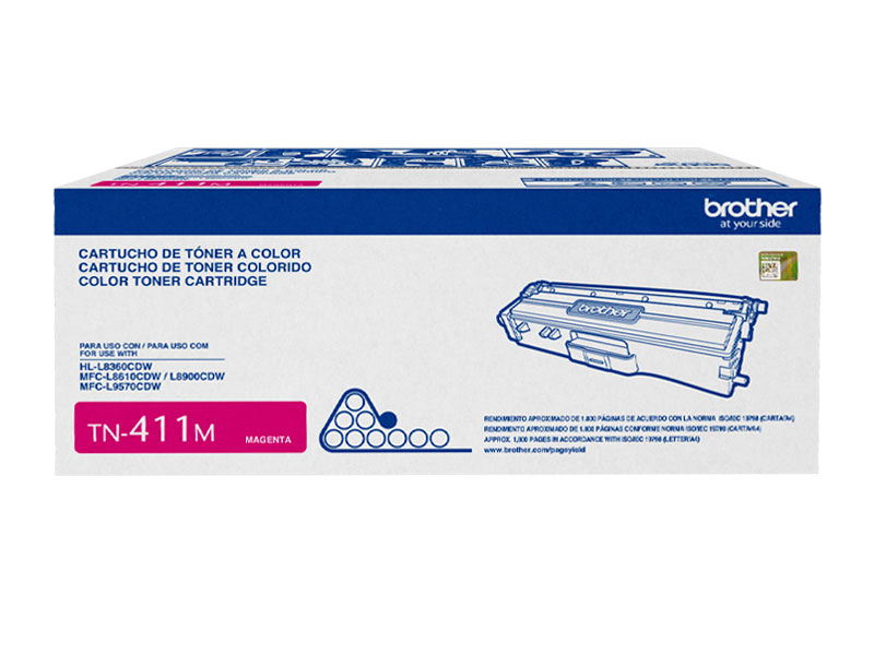 TONER BROTHER TN-411M 1.8K PAG. P/MFCL8900CDW