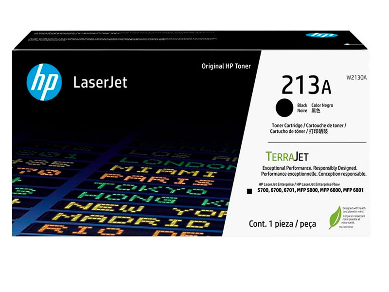TONER HP W2130A (213A) LJ 5800 ENT. BLACK 3,500 PGS