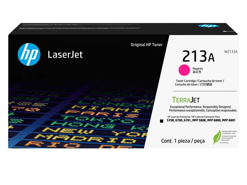 TONER HP W2133A (213A) LJ 5800 ENT. MAGENTA 3,000 PGS