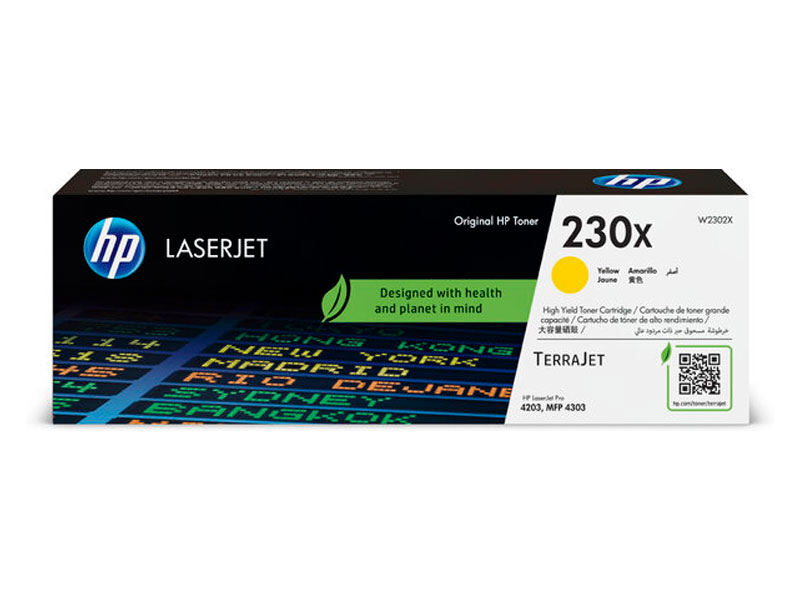 TONER HP W2302X (230X) L.J.4303FDW YELLOW 5.5 KPGS
